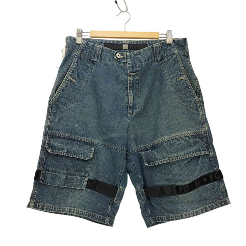 マリテフランソワジルボー MARITHE FRANCOIS GIRBAUD 90S Denim Shuttle Shorts デニム シャトル ショーツ メンズ 34