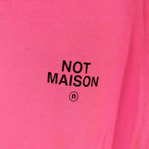 ナナナナ NaNa-NaNa ノットメゾン プリント Tシャツ メンズ JPN:L