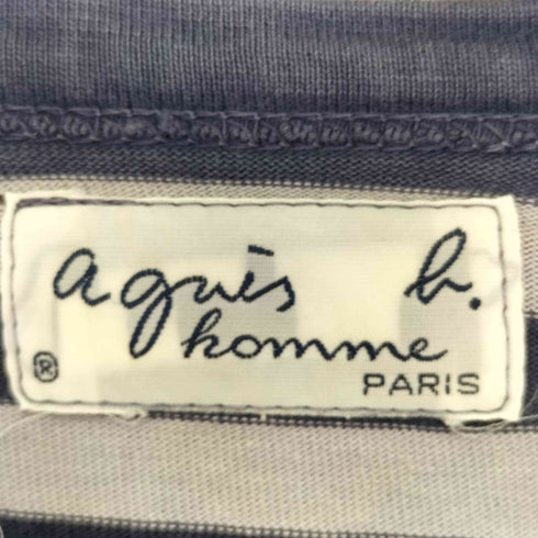 アニエスベーオム Agnes b.homme 90S ボーダー L/S Tシャツ メンズ