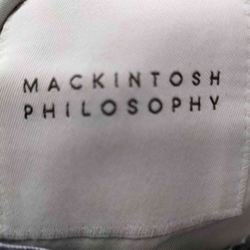 マッキントッシュフィロソフィー MACKINTOSH PHILOSOPHY ストレート スラックスパンツ メンズ 36