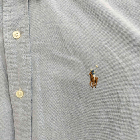 ラルフローレン RALPH LAUREN custom fit オックスフォードシャツ スモールポニー メンズ JPN:M