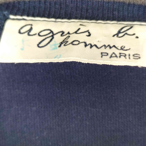 アニエスベーオム Agnes b.homme 90S モックネック L/S カットソー メンズ