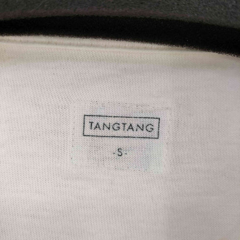 タンタン TANGTANG よそもの プリントクルーネックTシャツ メンズ JPN:S