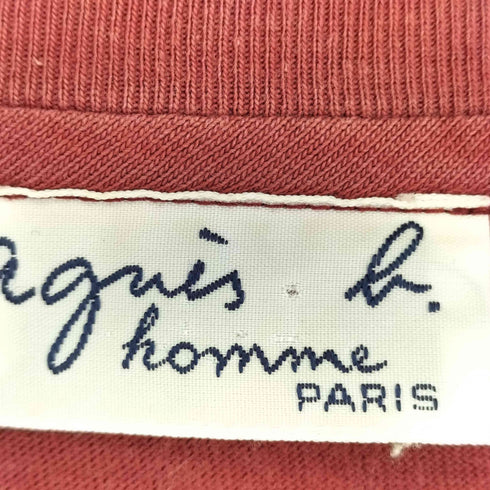 アニエスベーオム Agnes b.homme 90S Vネック L/S Tシャツ メンズ