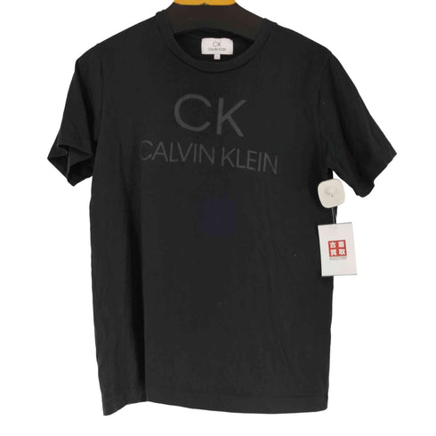 シーケーカルバンクライン ck Calvin Klein フロントプリント S/S Tシャツ メンズ import:M