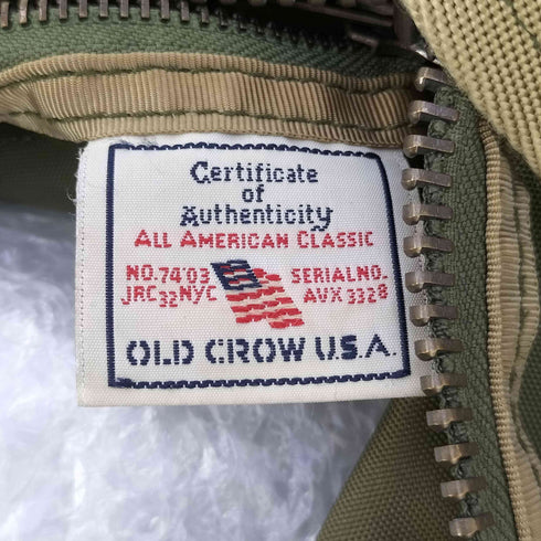 オールドクロウ OLD CROW ミリタリーバッグ ボストンバッグ メンズ
