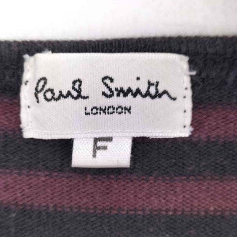 ポールスミスロンドン Paul Smith LONDON ボーダー L/S Tシャツ メンズ FREE