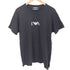エンポリオアルマーニ EMPORIO ARMANI EMPORIO ARMANI ブラックTシャツ EVAロゴ メンズ JPN:L