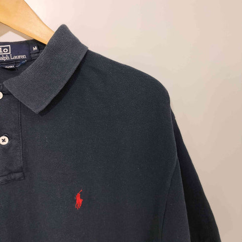 ポロバイラルフローレン Polo by RALPH LAUREN 90S ポニー刺繍 ショートスリーブポロシャツ メンズ import:M