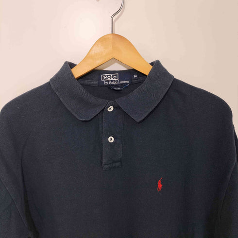 ポロバイラルフローレン Polo by RALPH LAUREN 90S ポニー刺繍 ショートスリーブポロシャツ メンズ import:M