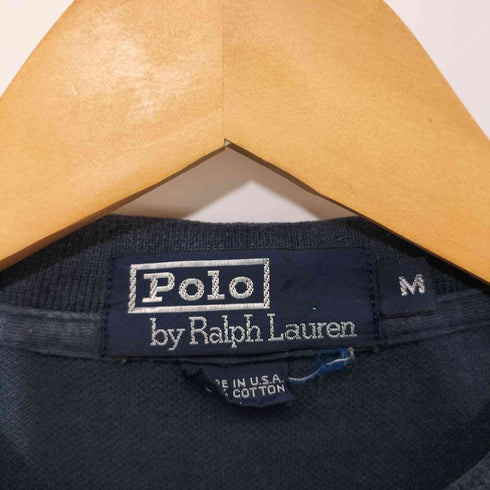 ポロバイラルフローレン Polo by RALPH LAUREN 90S ポニー刺繍 ショートスリーブポロシャツ メンズ import:M