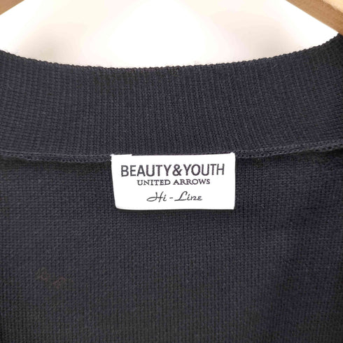 ビューティーアンドユースユナイテッドアローズ BEAUTY & YOUTH UNITED ARROWS HI―LINE ウール スムース カーディガン ‐ウォッシャブル メンズ JPN:L