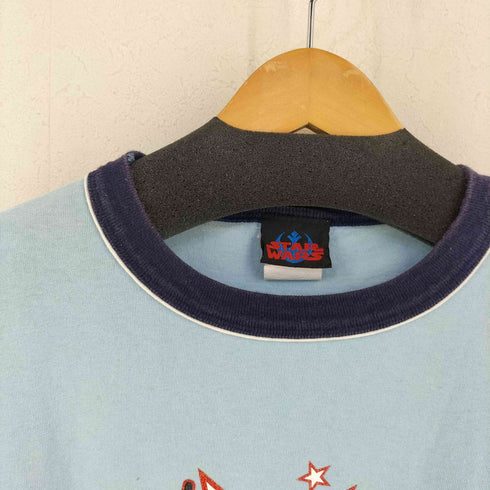 USA製 US 映画 キャラクタープリント リンガー Tシャツ メンズ JPN:XL