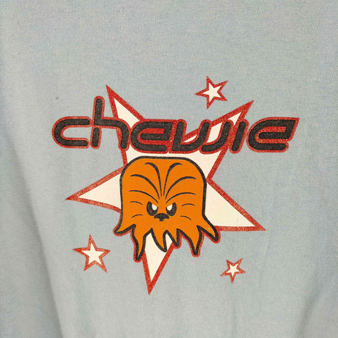 USA製 US 映画 キャラクタープリント リンガー Tシャツ メンズ JPN:XL