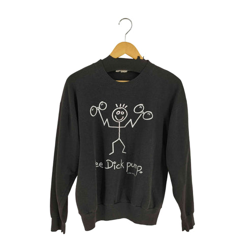 1987 Soho Tee Shop USA製 プリント スウェット メンズ MEDIUM