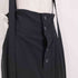 レギュレーションヨウジヤマモト REGULATION Yohji Yamamoto 25SS TA/PE CREPE DE CHINE R-SUSPENDER PANTS クレープデシン R サスペンダー パンツ メンズ JPN:1