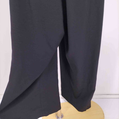 レギュレーションヨウジヤマモト REGULATION Yohji Yamamoto 25SS TA/PE CREPE DE CHINE R-SUSPENDER PANTS クレープデシン R サスペンダー パンツ メンズ JPN:1