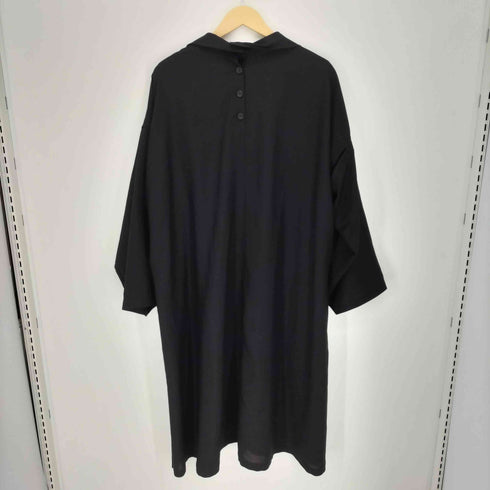 ヨウジヤマモト Yohji Yamamoto 25SS collections Cu/W HIGH TWISTED GABARDINE SIDE GATHER DETAIL COAT A ハイツイスト ギャバジン サイド ギャザー ディテール コート レディース JPN:1