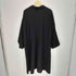 ヨウジヤマモト Yohji Yamamoto 25SS collections Cu/W HIGH TWISTED GABARDINE SIDE GATHER DETAIL COAT A ハイツイスト ギャバジン サイド ギャザー ディテール コート レディース JPN:1