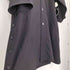 ヨウジヤマモト Yohji Yamamoto 25SS collections Cu/W HIGH TWISTED GABARDINE SIDE GATHER DETAIL COAT A ハイツイスト ギャバジン サイド ギャザー ディテール コート レディース JPN:1