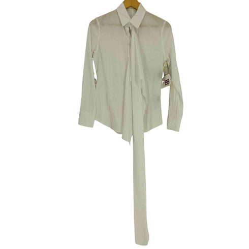 ヨウジヤマモト Yohji Yamamoto 25SS COLLECTIONS 100 KHADI STOLE DETAIL BLOUSE カディ ストールディテール ブラウス レディース JPN:1