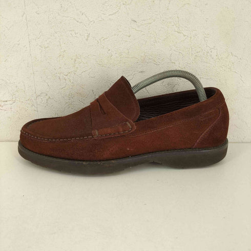 サルヴァトーレフェラガモ Salvatore Ferragamo スウェードコインローファー メンズ 6 1/2