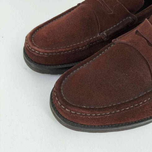 サルヴァトーレフェラガモ Salvatore Ferragamo スウェードコインローファー メンズ 6 1/2