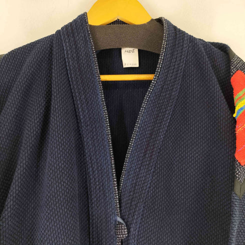 HIDE CRAFT 藍染 刺し子 カバーオールジャケット レディース