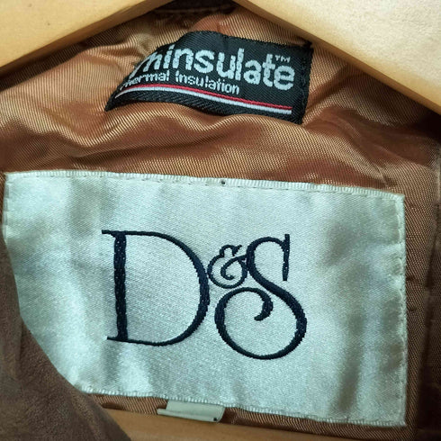 D&S Thinsulate ボックス レザーブルゾン メンズ import:M
