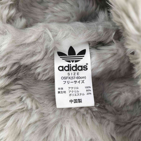 アディダス adidas トレフォイル ロゴ刺繍 ファービーニー レディース FREE