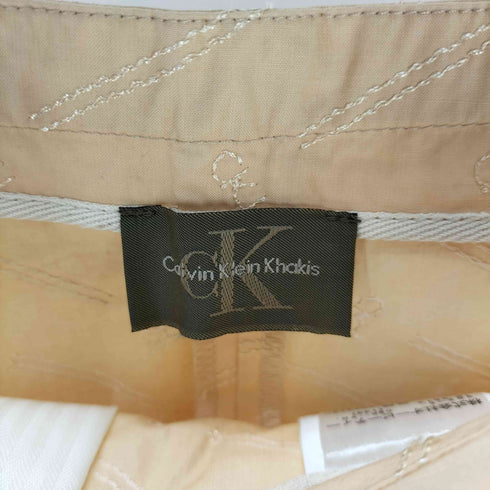 カルバンクライン CALVIN KLEIN モノグラム 総柄 ミディ スカート レディース UK:26-27