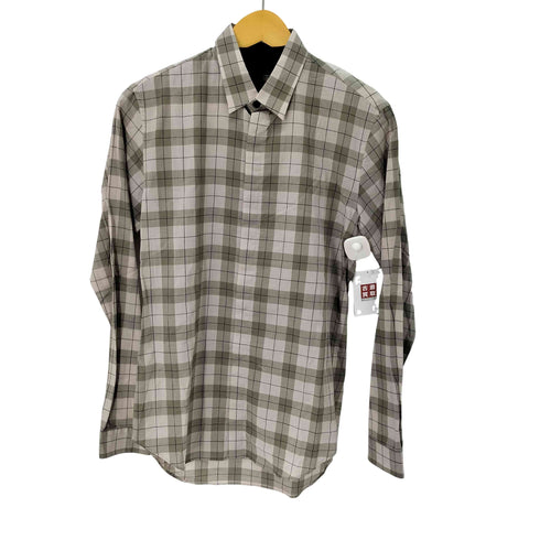 ジョンローレンスサリバン JOHN LAWRENCE SULLIVAN L/S チェック柄 比翼シャツ メンズ US:36