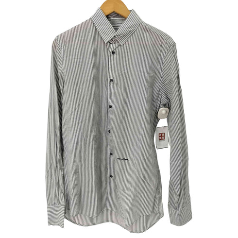 ディースクエアード DSQUARED2 MADE IN ITALY L/S ストライプシャツ I Have A Dream メンズ EUR:48