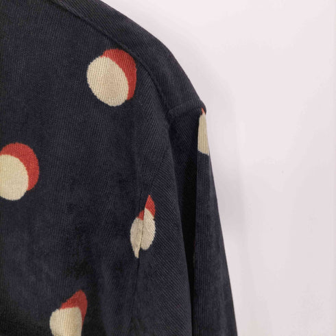MATERIAL STANDERD FIT INTO MODERN LIFE 総柄コーデュロイシャツ メンズ import:M