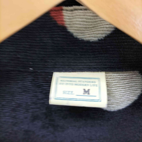 MATERIAL STANDERD FIT INTO MODERN LIFE 総柄コーデュロイシャツ メンズ import:M