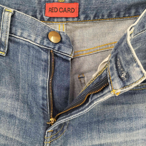 レッドカード REDCARD L iberty ストレート ストレッチ デニムパンツ レディース 25