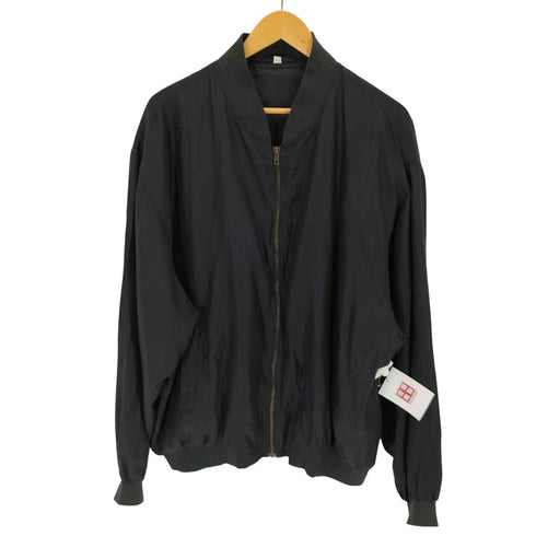 シルクジップアップブルゾン メンズ JPN:XL