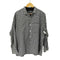 コムデギャルソンオム COMME des GARCONS HOMME 田中オム レーヨンギンガムチェック&キュプラ中綿 リバーシブル オープンカラーシャツ メンズ