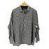 コムデギャルソンオム COMME des GARCONS HOMME 田中オム レーヨンギンガムチェック&キュプラ中綿 リバーシブル オープンカラーシャツ メンズ