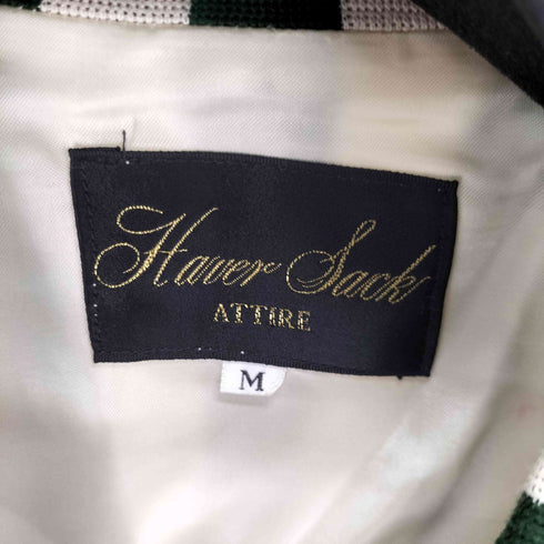 ハバーサックアタイア HAVERSACK ATTIRE 金ボタン ストライプ 3B テーラード ジャケット メンズ JPN:M