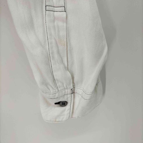 コムデギャルソンオム COMME des GARCONS HOMME ARCHIVE ジップポケット 袖切替 オープンカラーシャツ メンズ