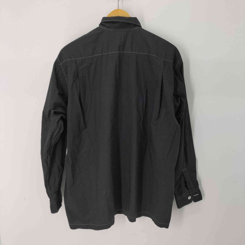 コムデギャルソンオム COMME des GARCONS HOMME 田中オム 後染め インサイドアウト オープンカラーシャツ メンズ