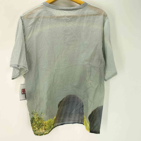 ブレス BLESS S/S T-SHIRT グラフィック プリント シアー Tシャツ メンズ