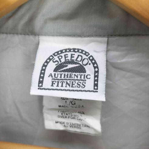 スピード speedo 90~00s USA製 スタンドカラージャケット メンズ L