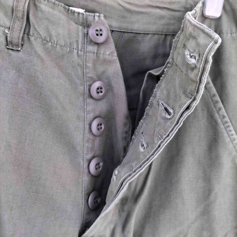 ユーエスアーミー U.S. ARMY 67年製 4th Jungle Fatigue ジャングルファティーグ パンツ メンズ SHORT X-SMALL