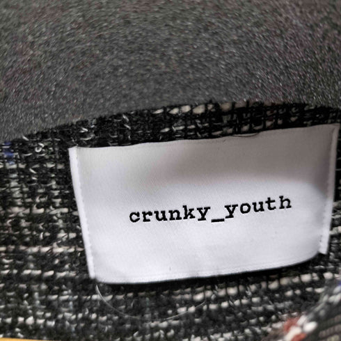 クランキーユース CRUNKY YOUTH ツイードジャケット メンズ