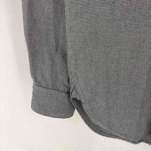 エンジニアードガーメンツ Engineered Garments 千鳥格子柄 バンドカラー 長袖 シャツ メンズ import:XS