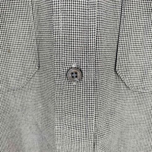 エンジニアードガーメンツ Engineered Garments 千鳥格子柄 バンドカラー 長袖 シャツ メンズ import:XS
