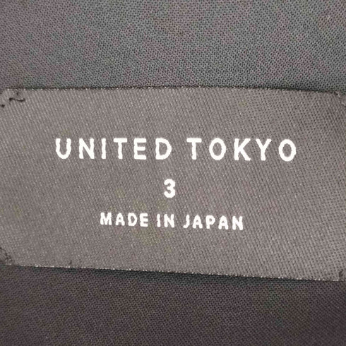 ユナイテッドトウキョウ UNITED TOKYO ダブルクロス シングルジャケット メンズ JPN:3