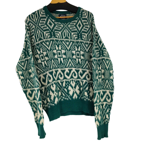 ウールリッチ WOOLRICH 80S 旧タグ MADE IN USA ノルディック柄 ニット メンズ